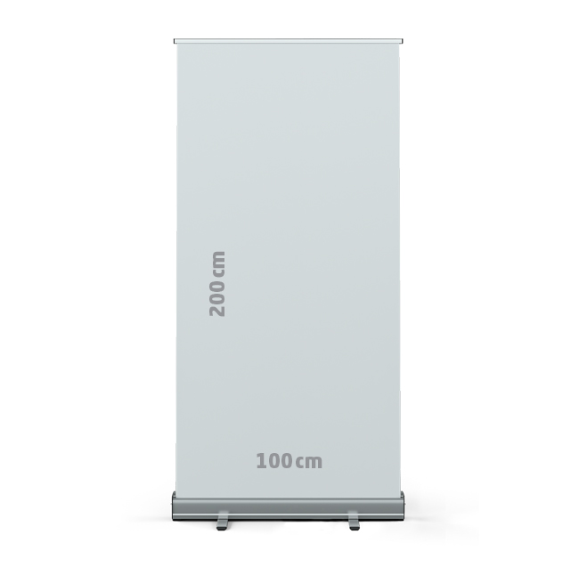 Kvalitný roll-up systém 100x200cm s potlačou